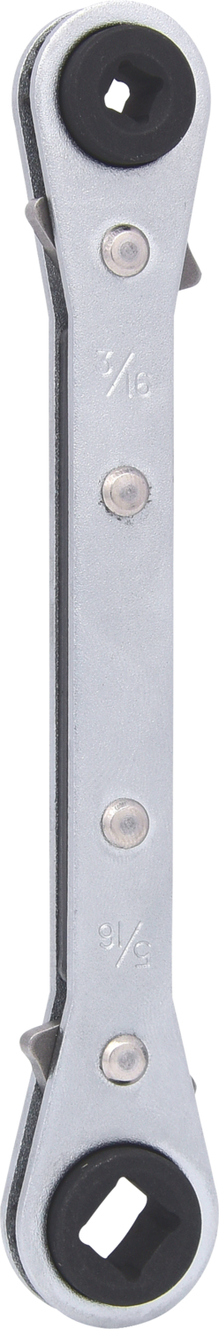 KS Tools 4 in 1 Kälte-Klima-Ratschenschlüssel, umschaltbar