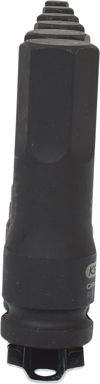 KS Tools 1/2" Kraft-Bit-Stecknuss-Satz, lang, 6-tlg