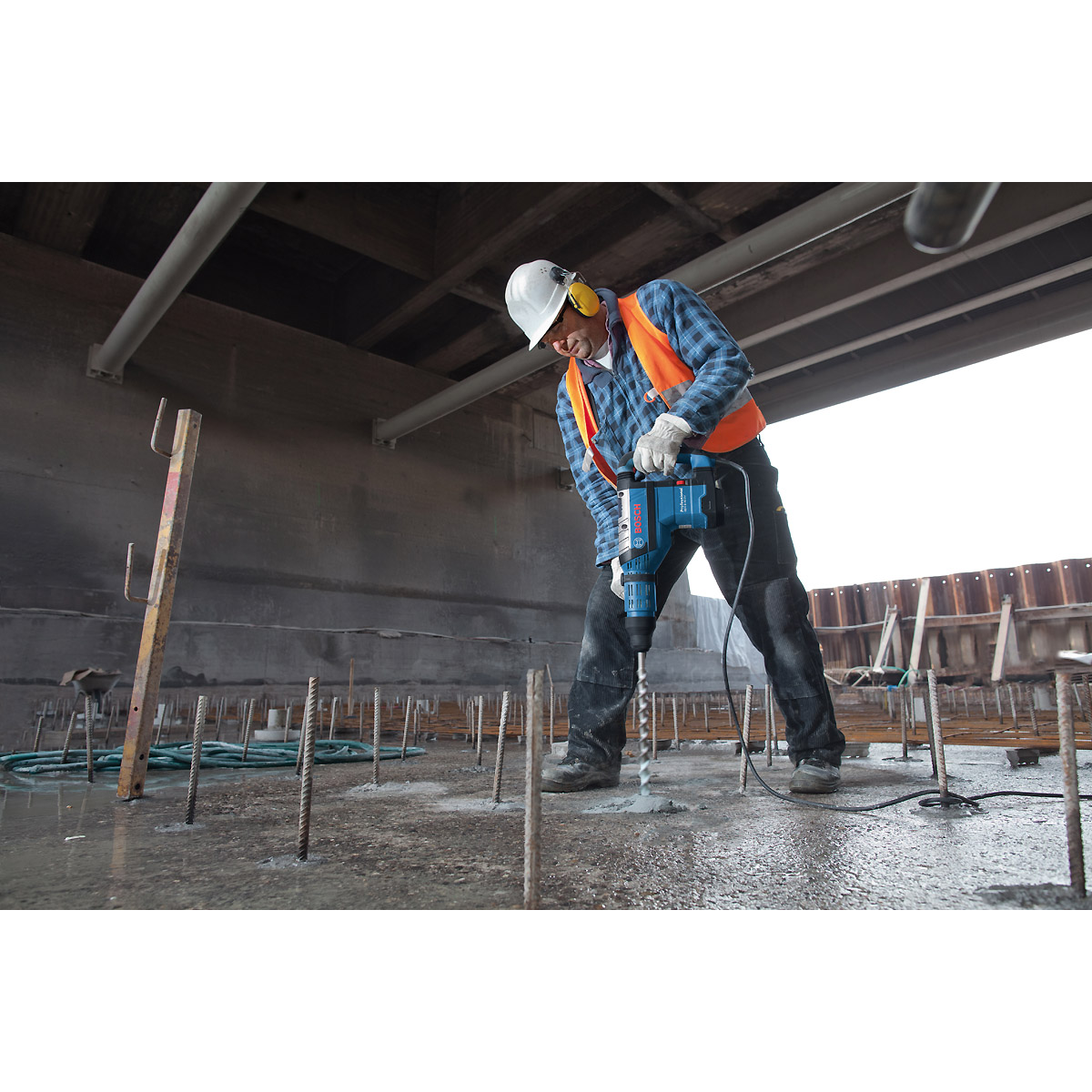 Bosch Bohrhammer mit SDS max GBH 8-45 DV
