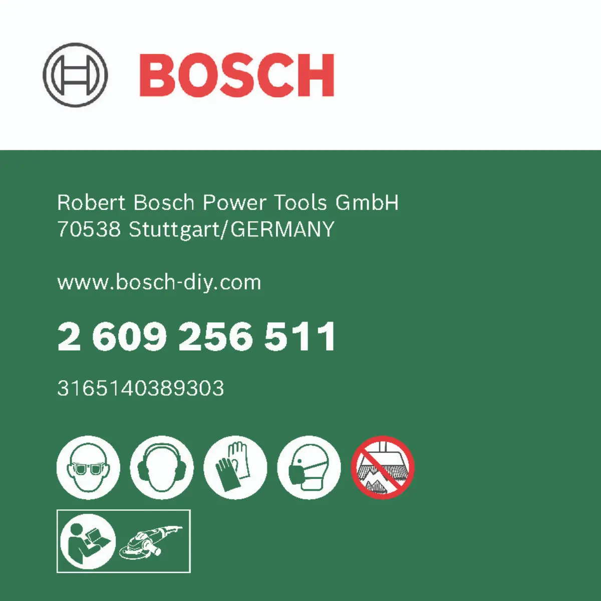 Bosch Kegelbürste für Winkelschleifer und Geradschleifer - gezopfter Draht, 100 mm