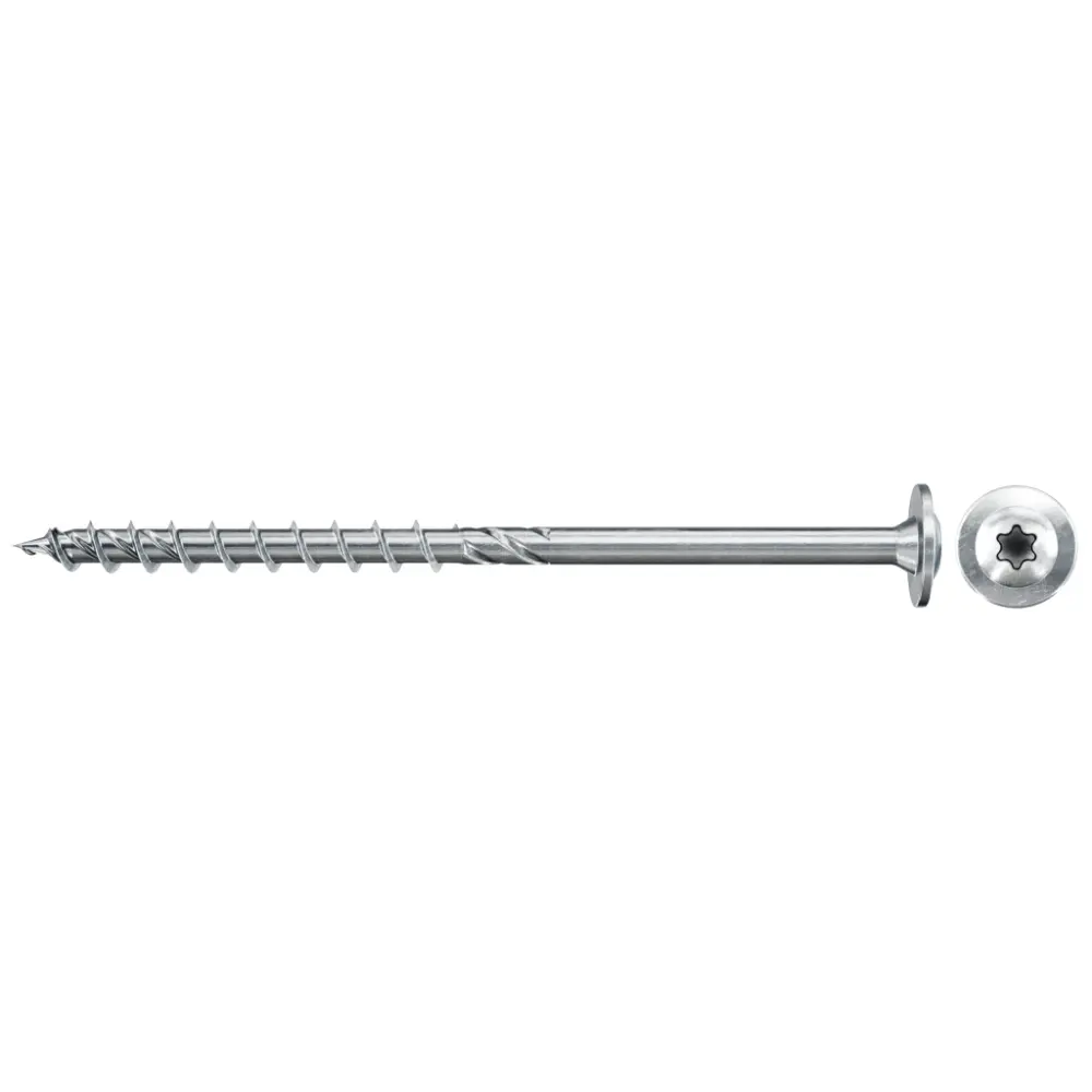 Fischer Spanplattenschraube 6,0x120 PowerFast FPF II WTP BC, Tellerkopf, Innenstern TX, Teilgewinde