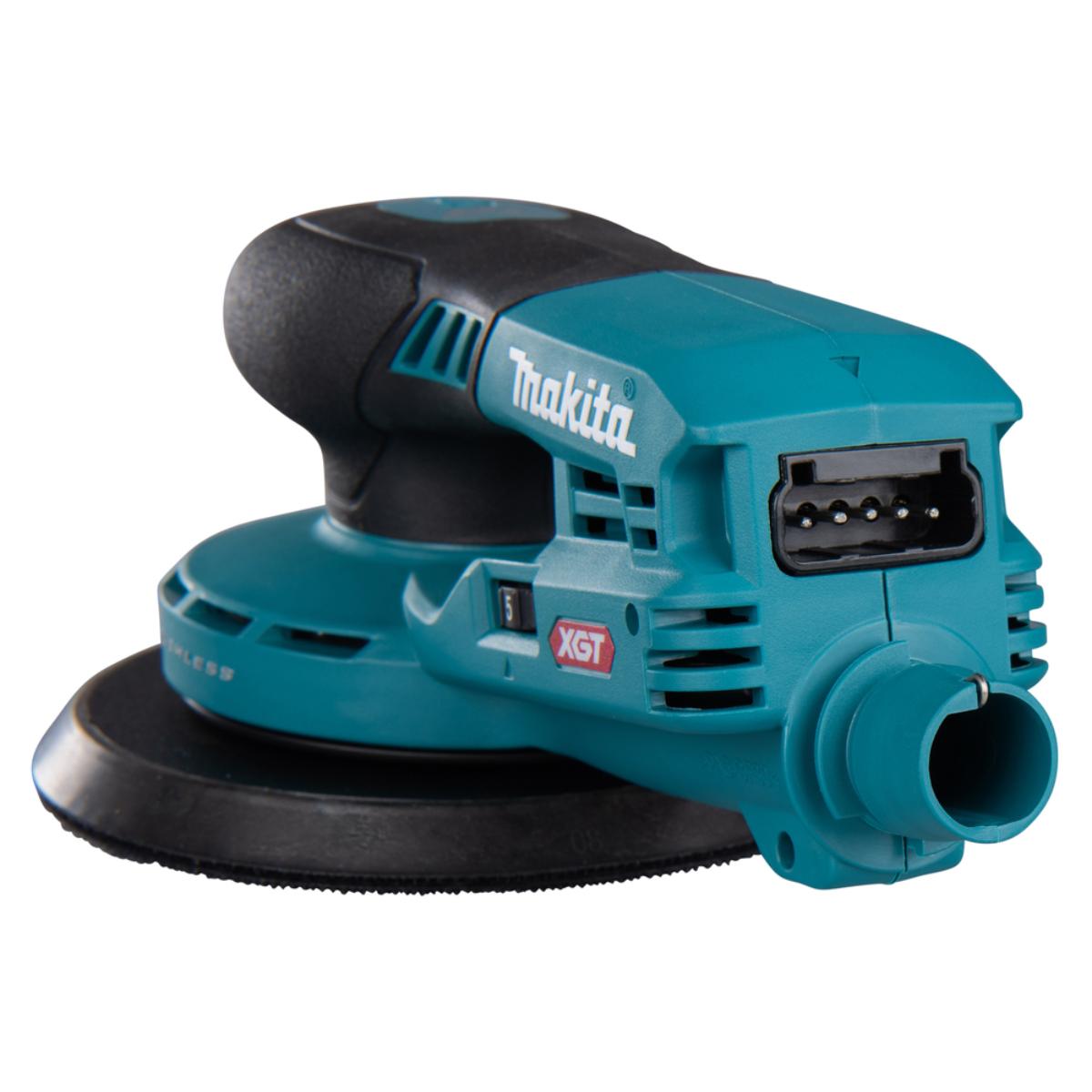 Makita Akku-Exzenterschleifer XGT - Connector - 150 mm Ø - 5,0 mm Hub - 1,6 m Kabel - BO002CGZ