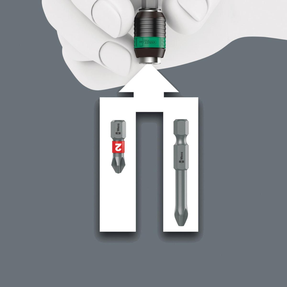 Wera Kraftform Kompakt 60 RA-R Imperial 1, 17-teiliges Set