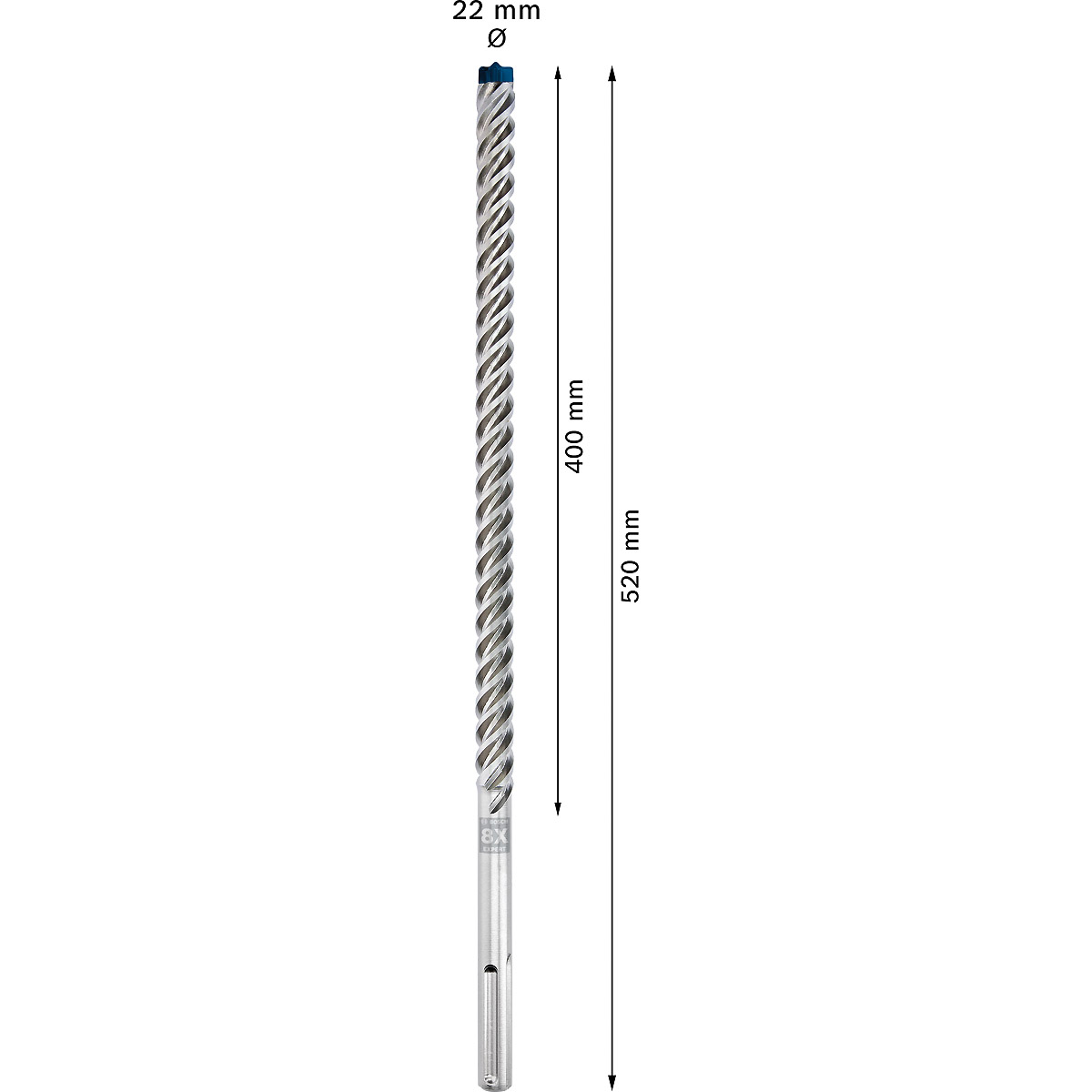Bosch EXPERT SDS max-8X Hammerbohrer, für Bohrhämmer