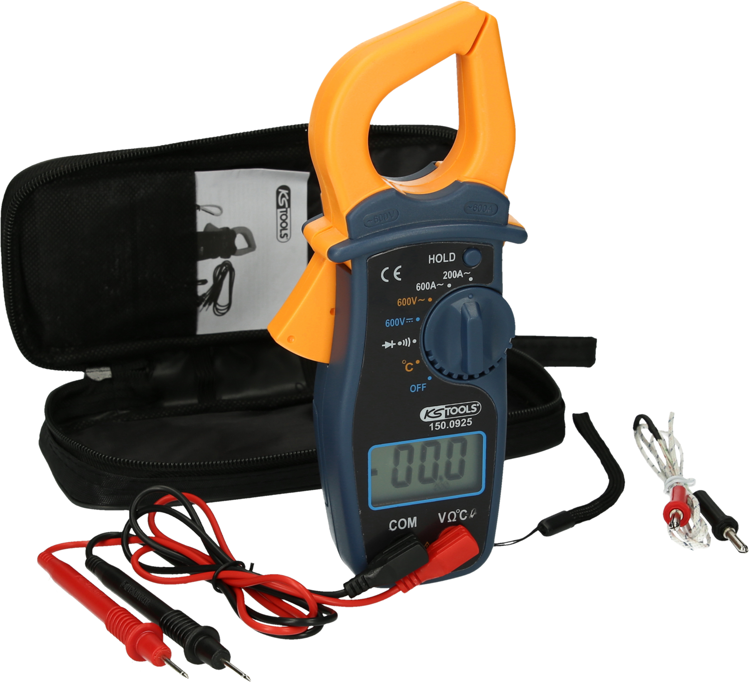 KS Tools Digital Amperezangen-Satz 600A, 3-tlg