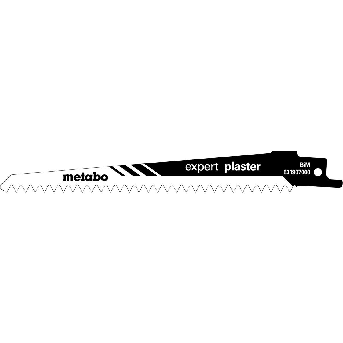 Metabo Säbelsägeblätter expert plaster BiM / 6 TPI - 5 Stück