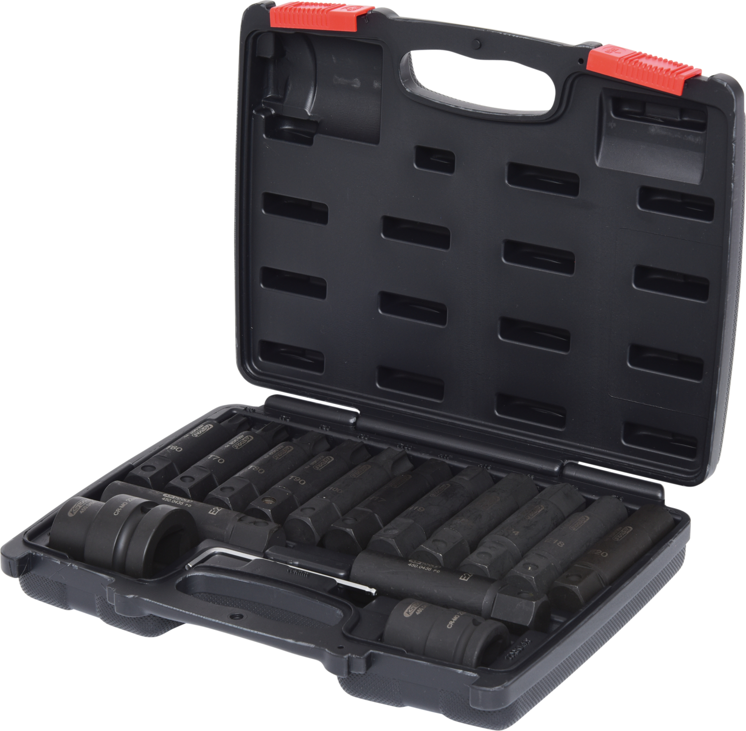KS Tools 3/4"+1" Kraft-Wechsel-Stecknuss- und Bitstecknuss-Satz, 16-tlg