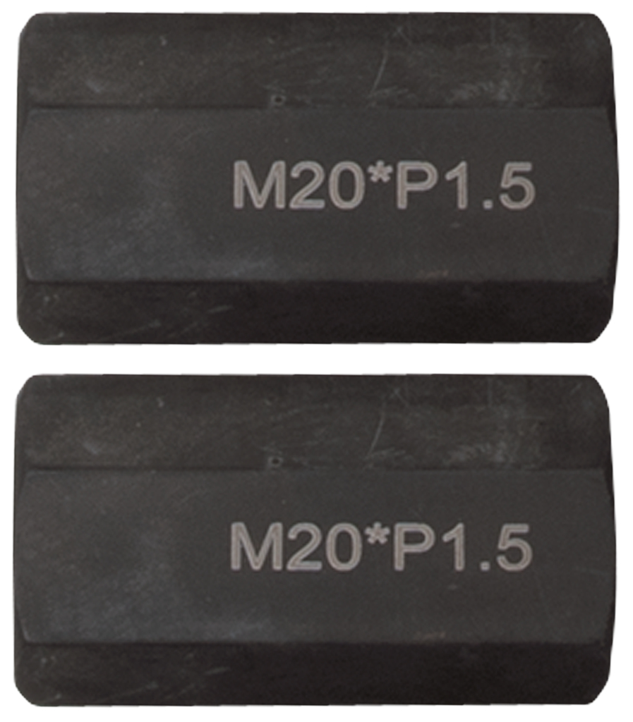 KS Tools Gewindeadapter-Satz M20x1,5x65mm, 2-tlg