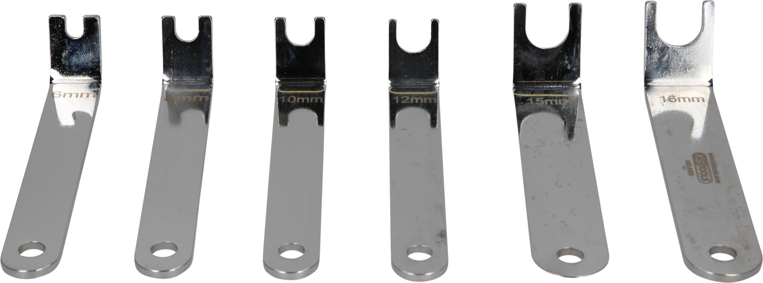 KS Tools Druckluft-Schnellverbinder-Lösewerkzeug-Satz, 6-tlg