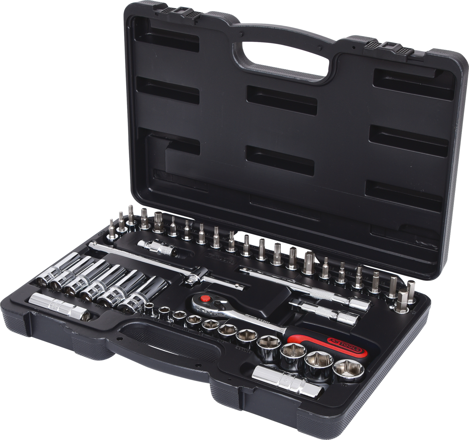 KS Tools 3/8" CHROMEplus Steckschlüssel-Satz, 46-tlg