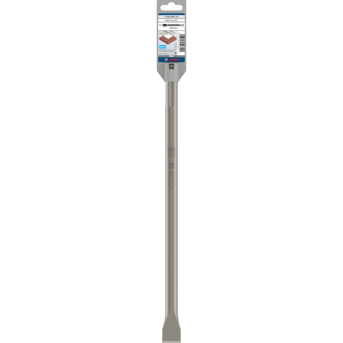 Bosch PRO Flachmeißel mit SDS max-Aufnahme, Meißelschneide 25mm
