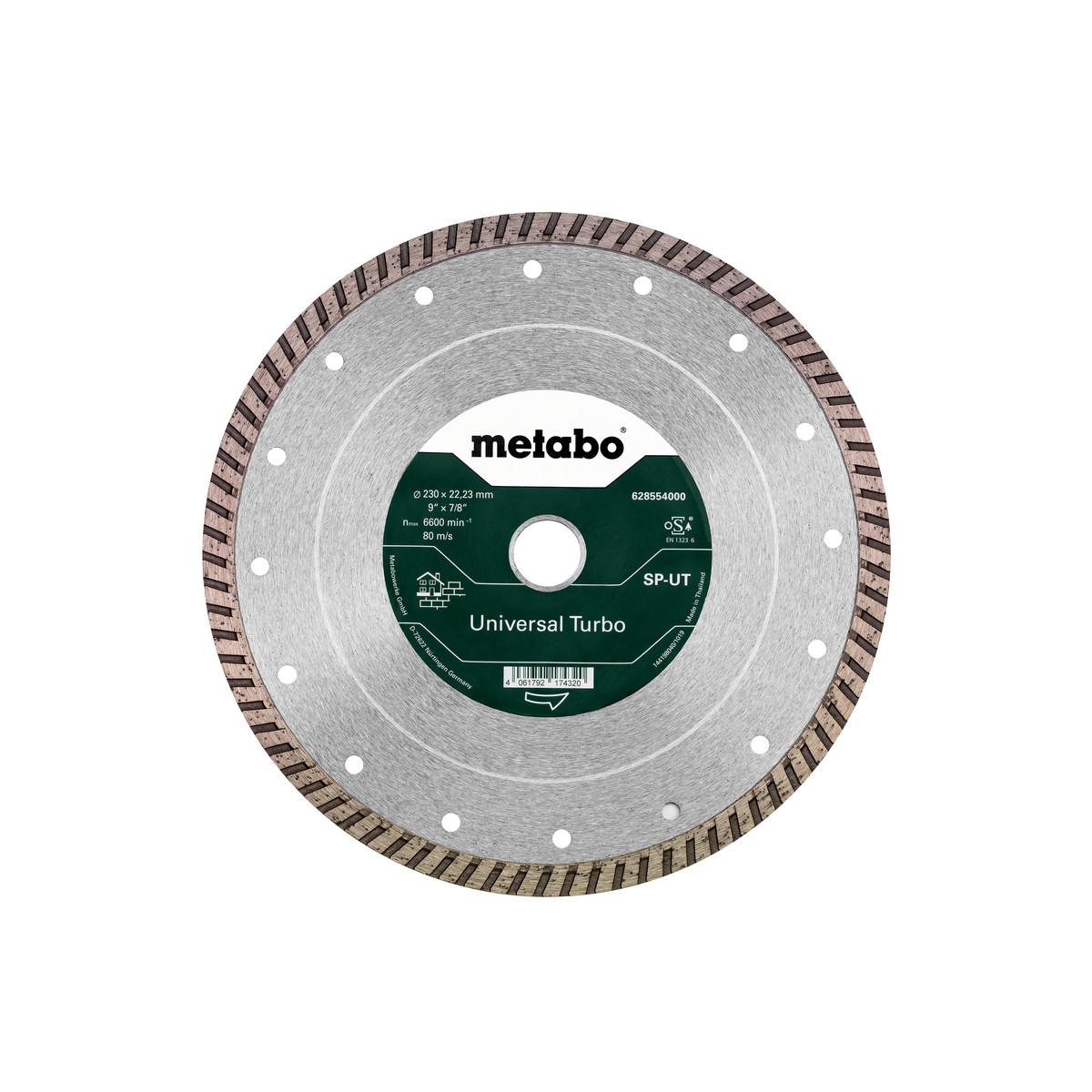 Metabo Diamanttrennscheibe SP-UT, Universal Turbo SP