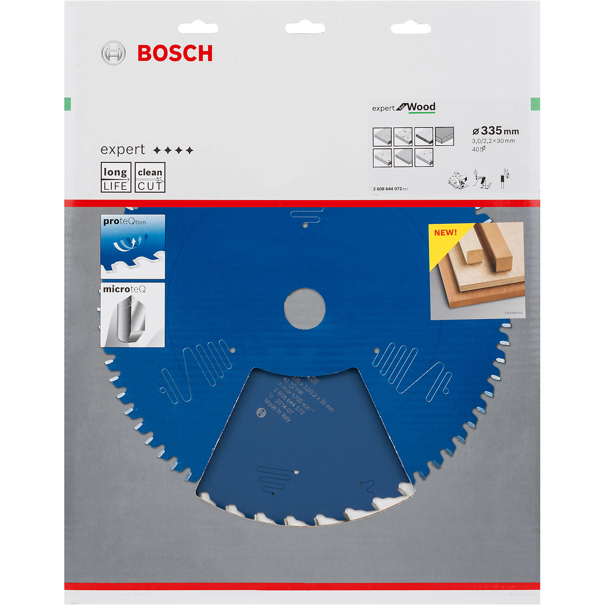Bosch Kreissägeblatt Expert for Wood ø 335 mm