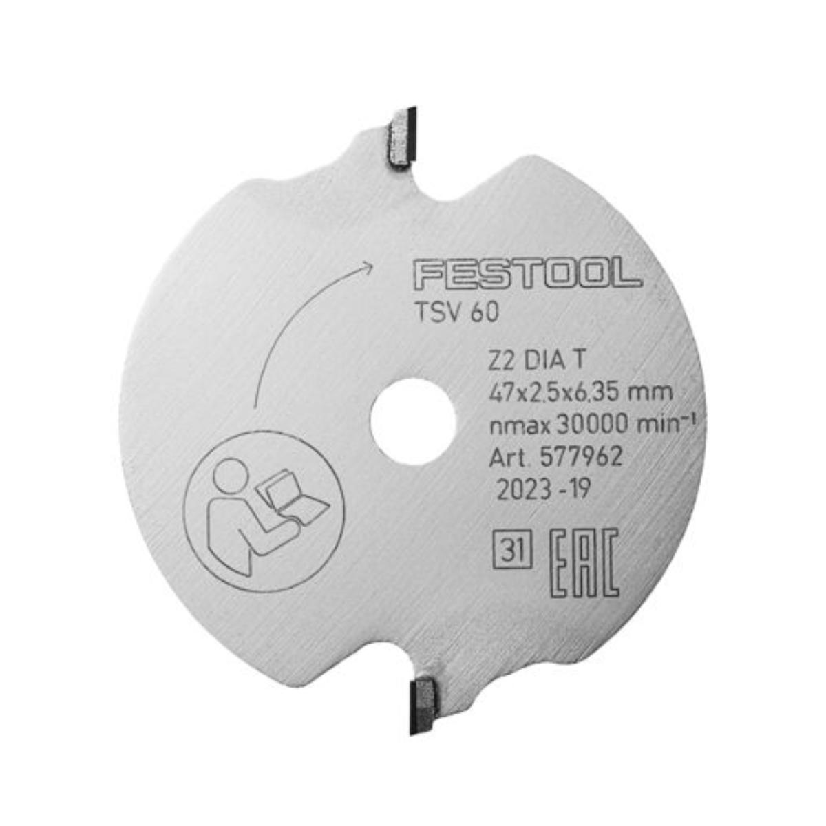 Festool Vorritz-Sägeblatt WOOD FINE CUT SPECIAL DIA 47x2,5x6,35 T2