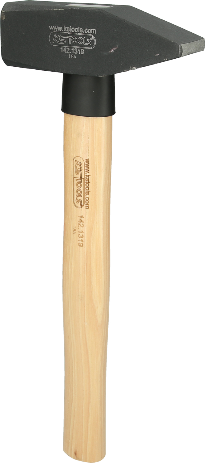 KS Tools Schlosserhammer mit Hickorystiel