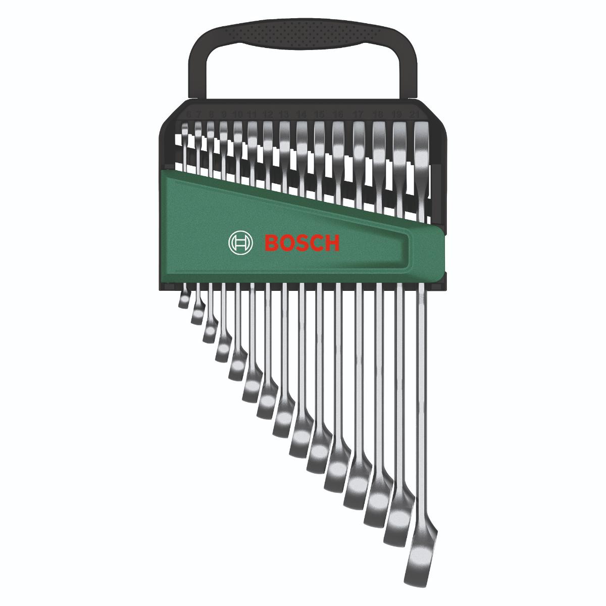 Bosch Kombischlüssel, 15-teiliges Set