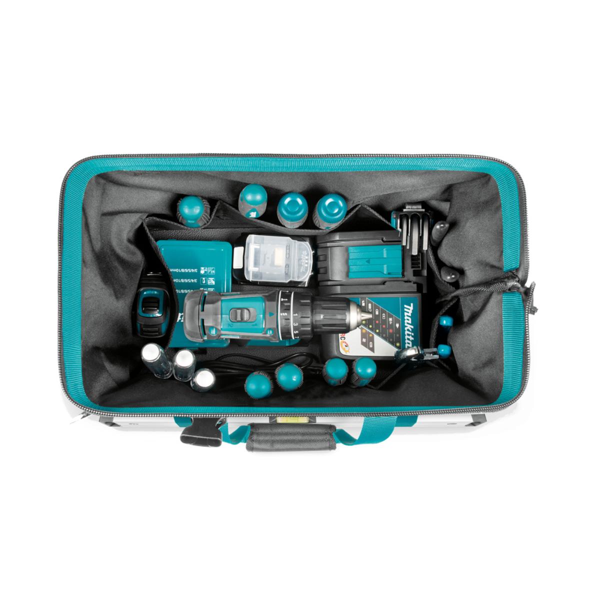 Makita Werkzeugtasche weite Öffnung 26 l 440x240x250 mm - 1,67 kg - E-15431