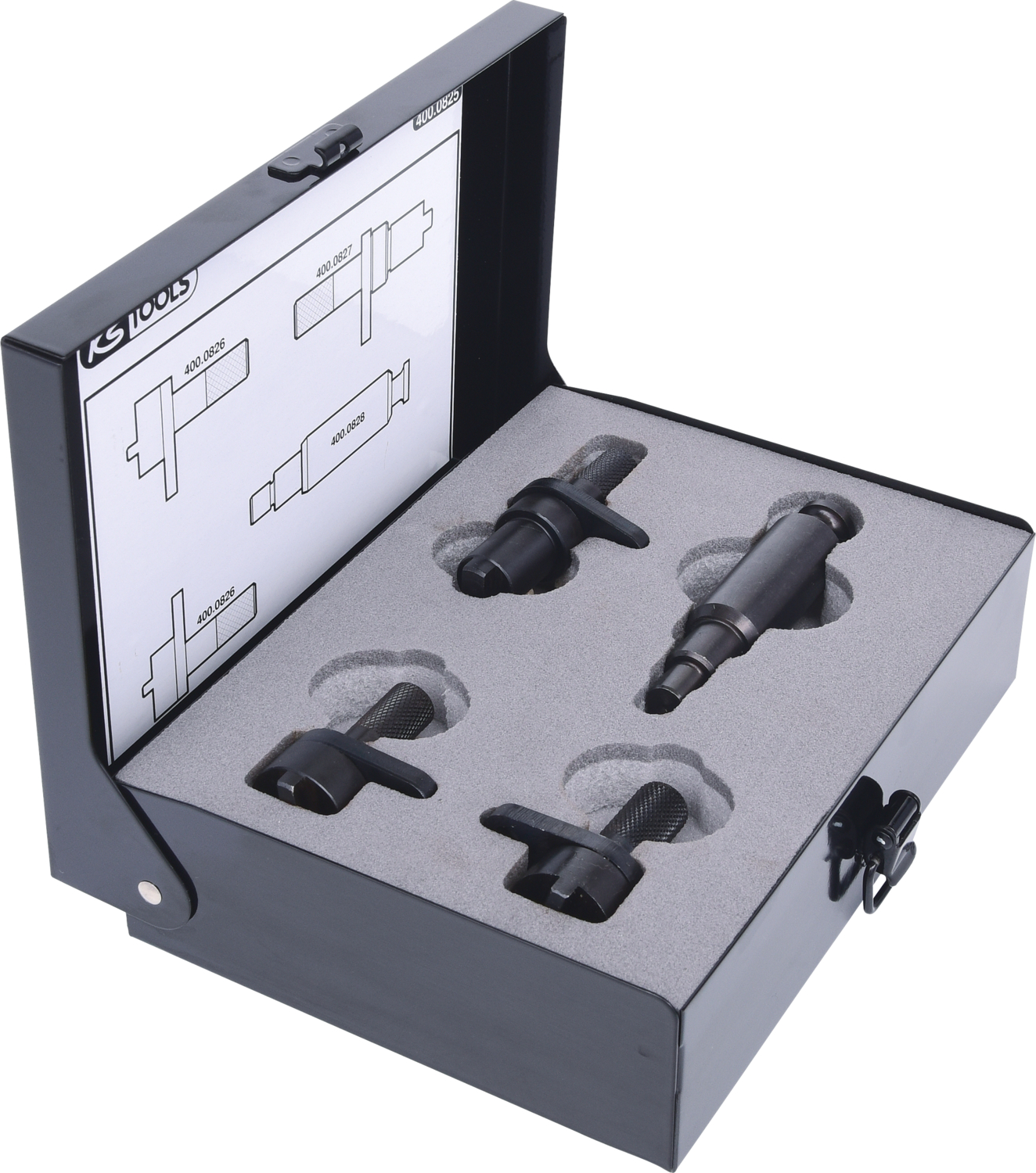 KS Tools Motoreinstell-Werkzeug-Satz für VAG, 4-tlg