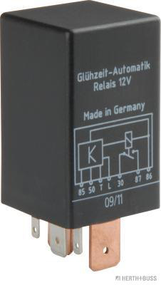 HERTH&BUSS Steuergerät, Glühzeit, 12 V, 70 A, 7 pins