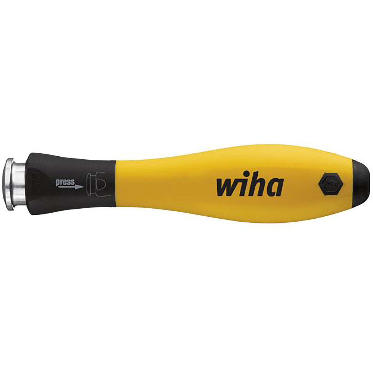 Wiha Schraubendrehergriff SoftFinish -telescopic ESD für SYSTEM 4 Wechselklinge - 10 Stück