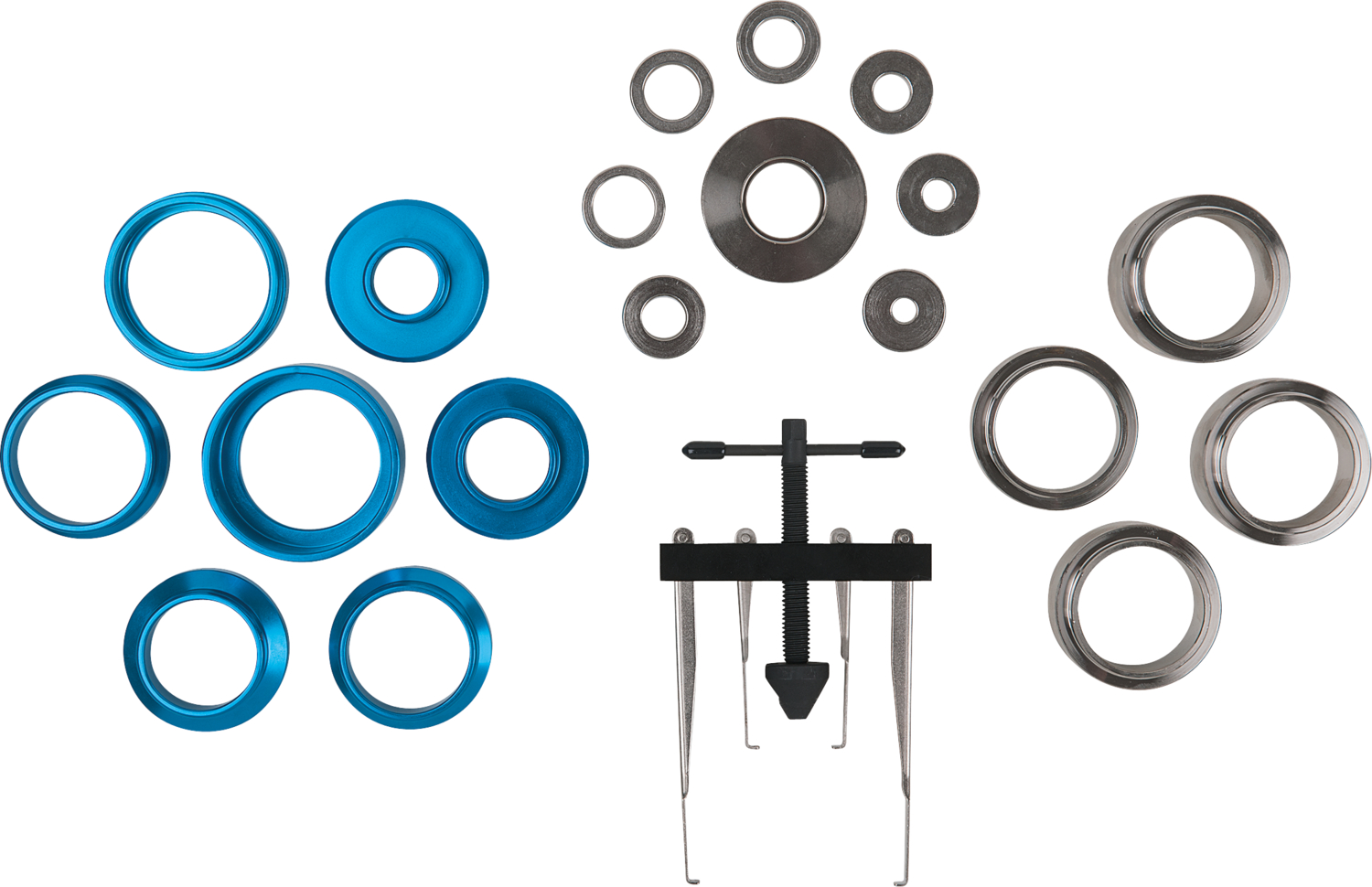 KS Tools Wellendichtring und Simmerring Montagewerkzeug-Satz, 24-tlg