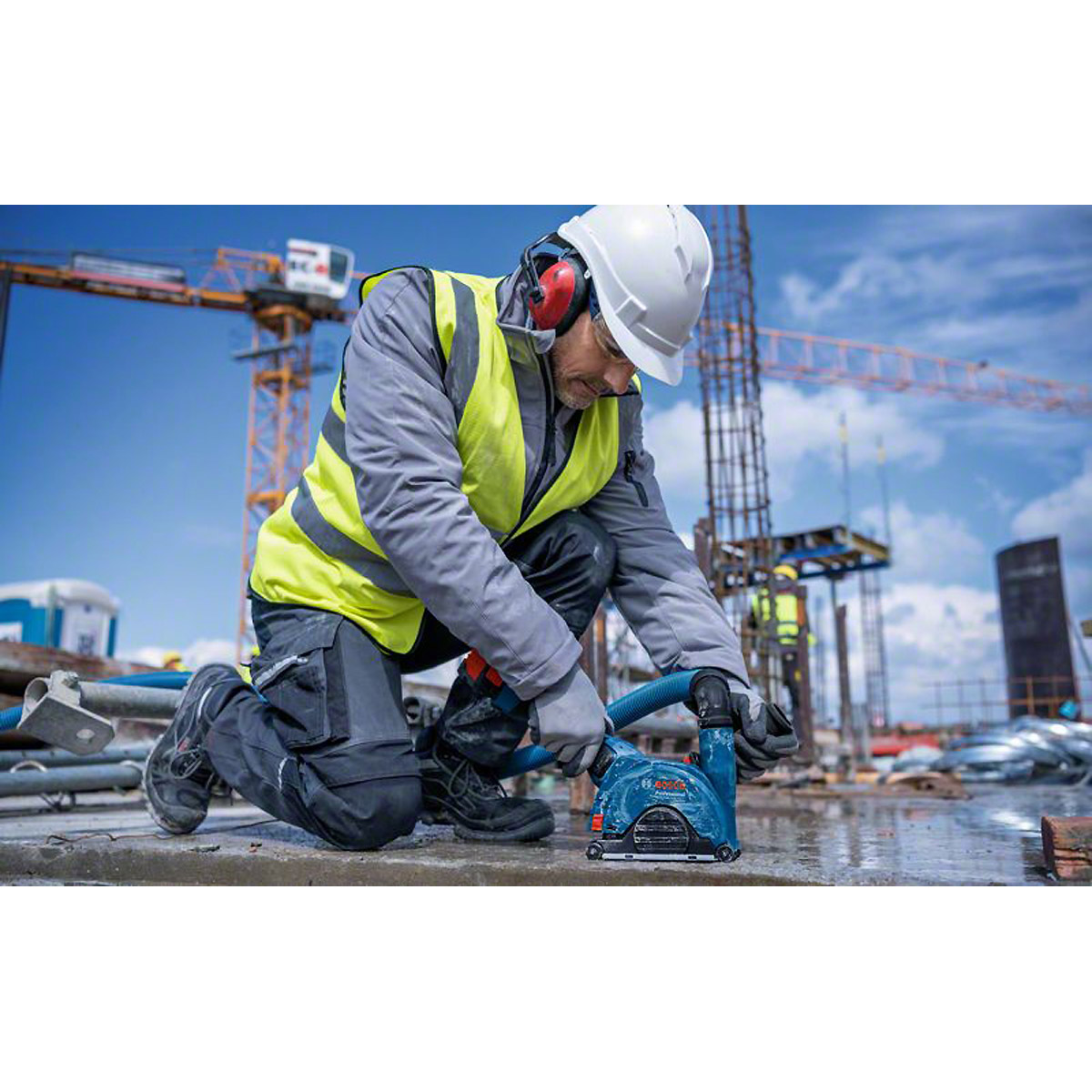 Bosch Akku-Winkelschleifer BITURBO mit X-LOCK GWX 18V-15 PSC