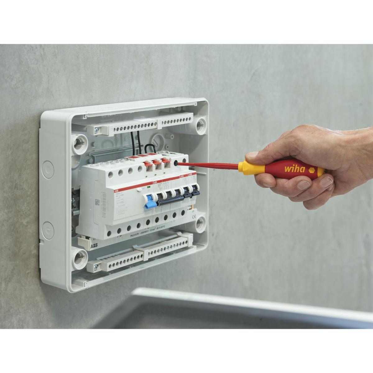 Wiha Schraubendreher SoftFinish electric slimFix Phillips - 10 Stück
