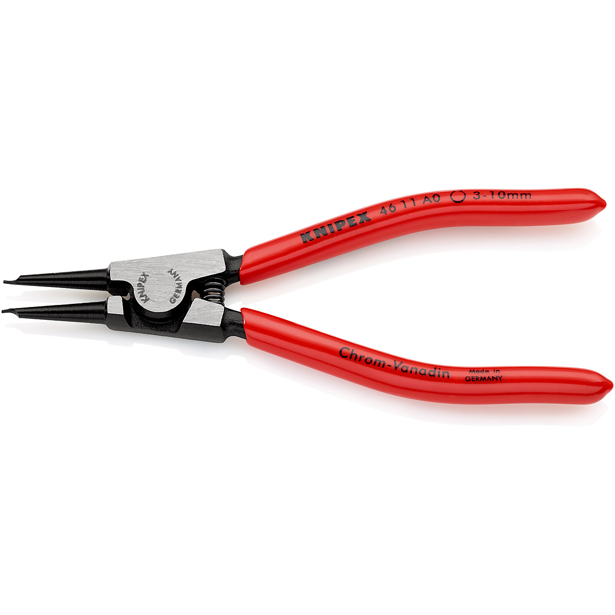 KNIPEX Sicherungsringzange atramentiert