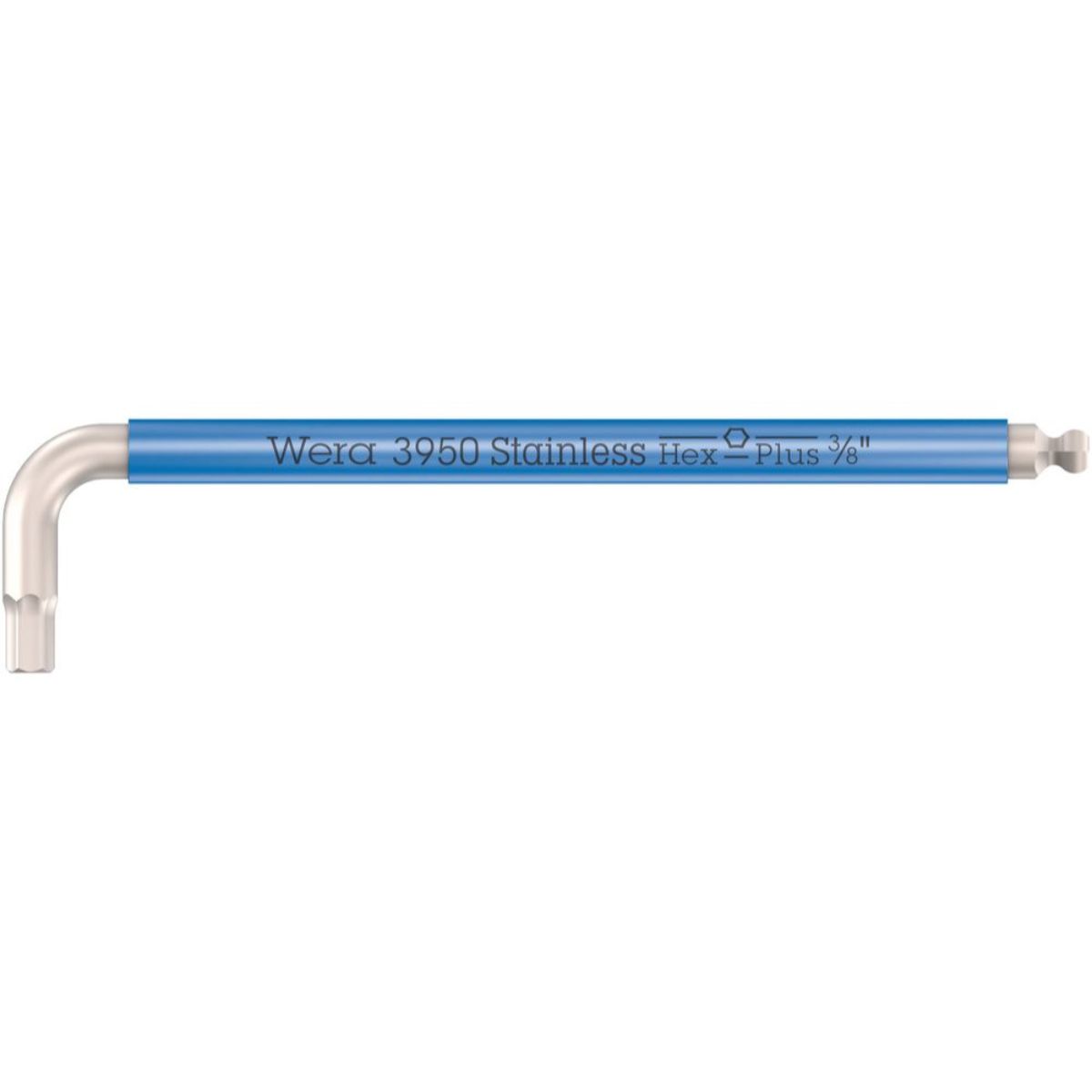 Wera 3950 SPKL Multicolour Imperial Winkelschlüssel, zöllig, Edelstahl