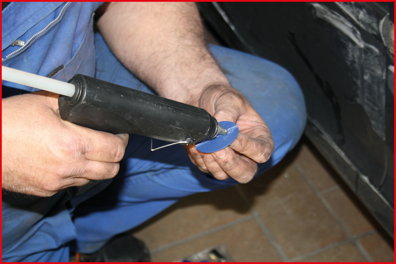 KS Tools Profi-Druckluft-Ausbeul-Auszieher-Satz, 12-tlg