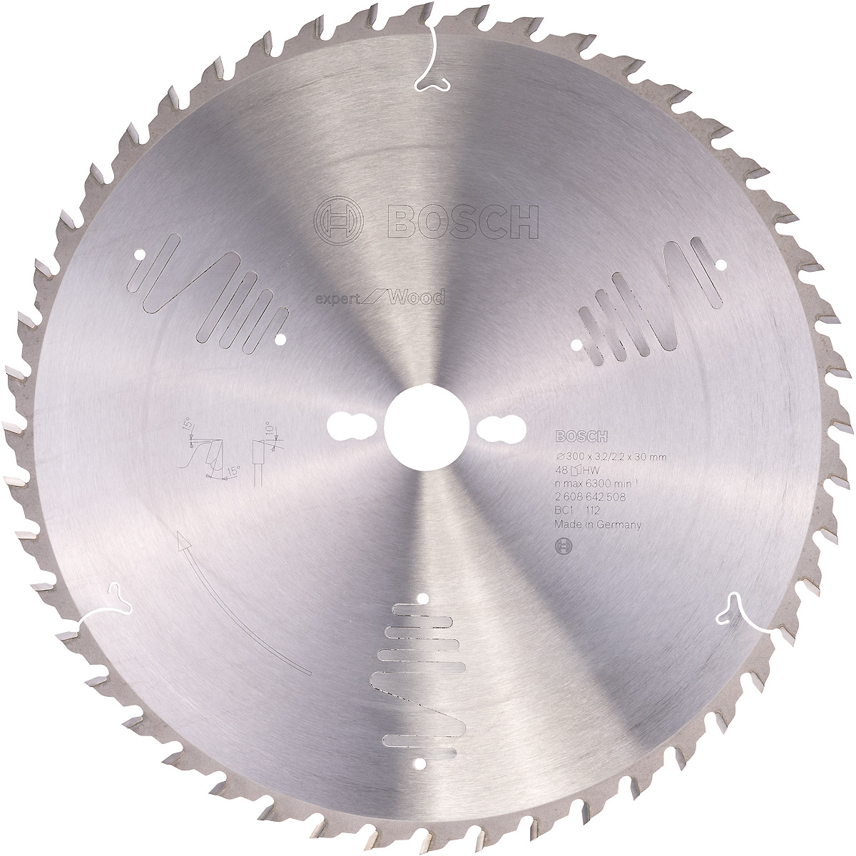 Bosch Kreissägeblatt Expert for Wood ø 300 mm
