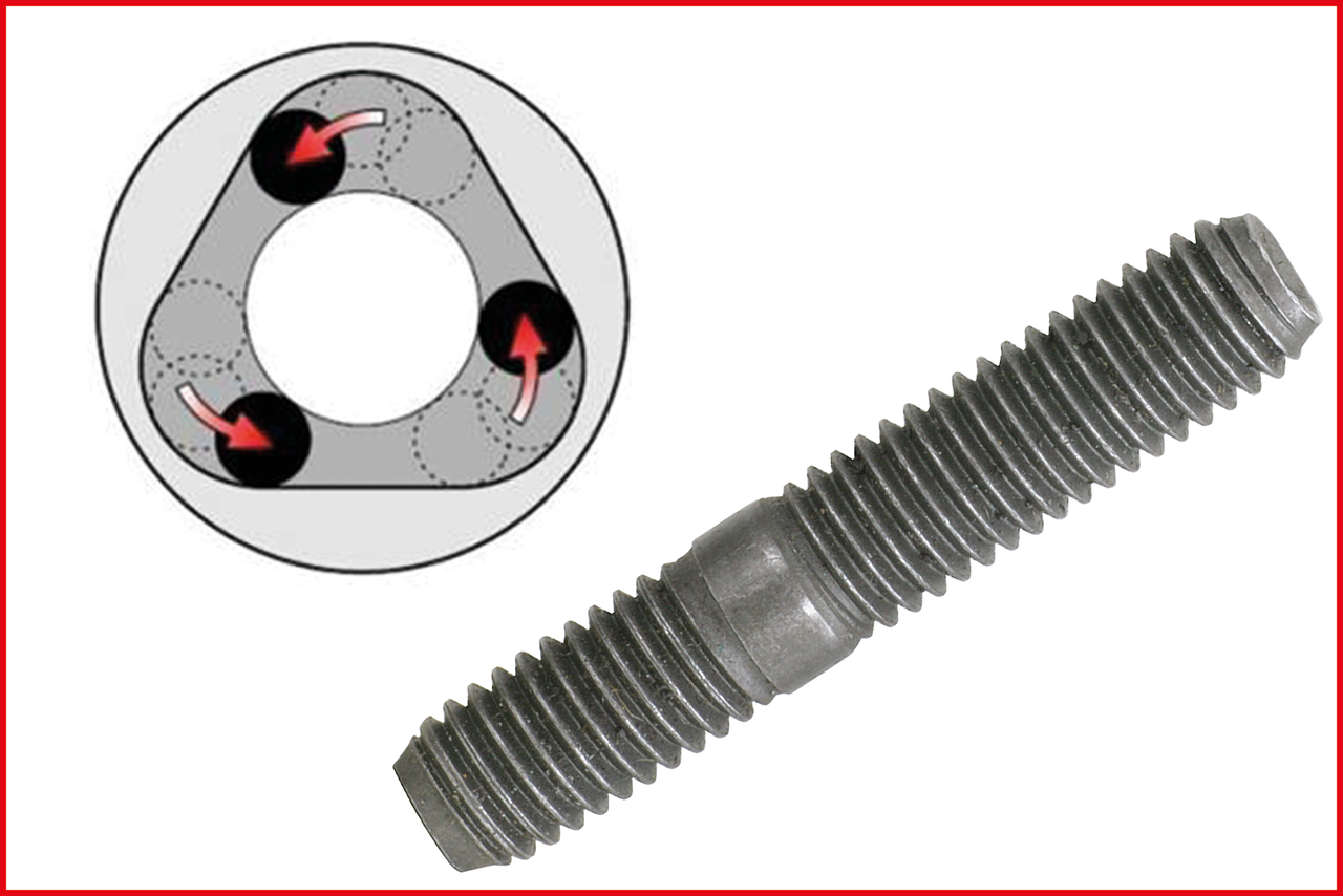 KS Tools Stehbolzen-Ausdreher-Satz, 4-tlg