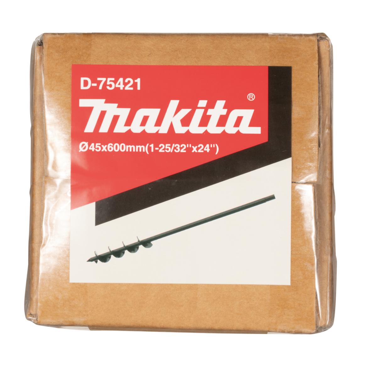 Makita Erdbohrer Länge 600mm