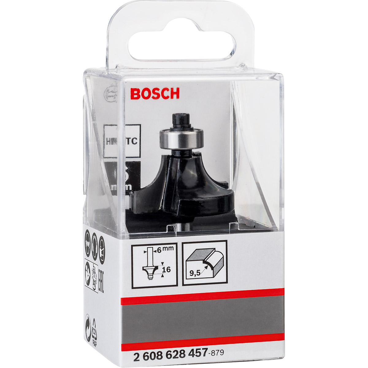 Bosch PRO Abrundfräser 6mm Schaft