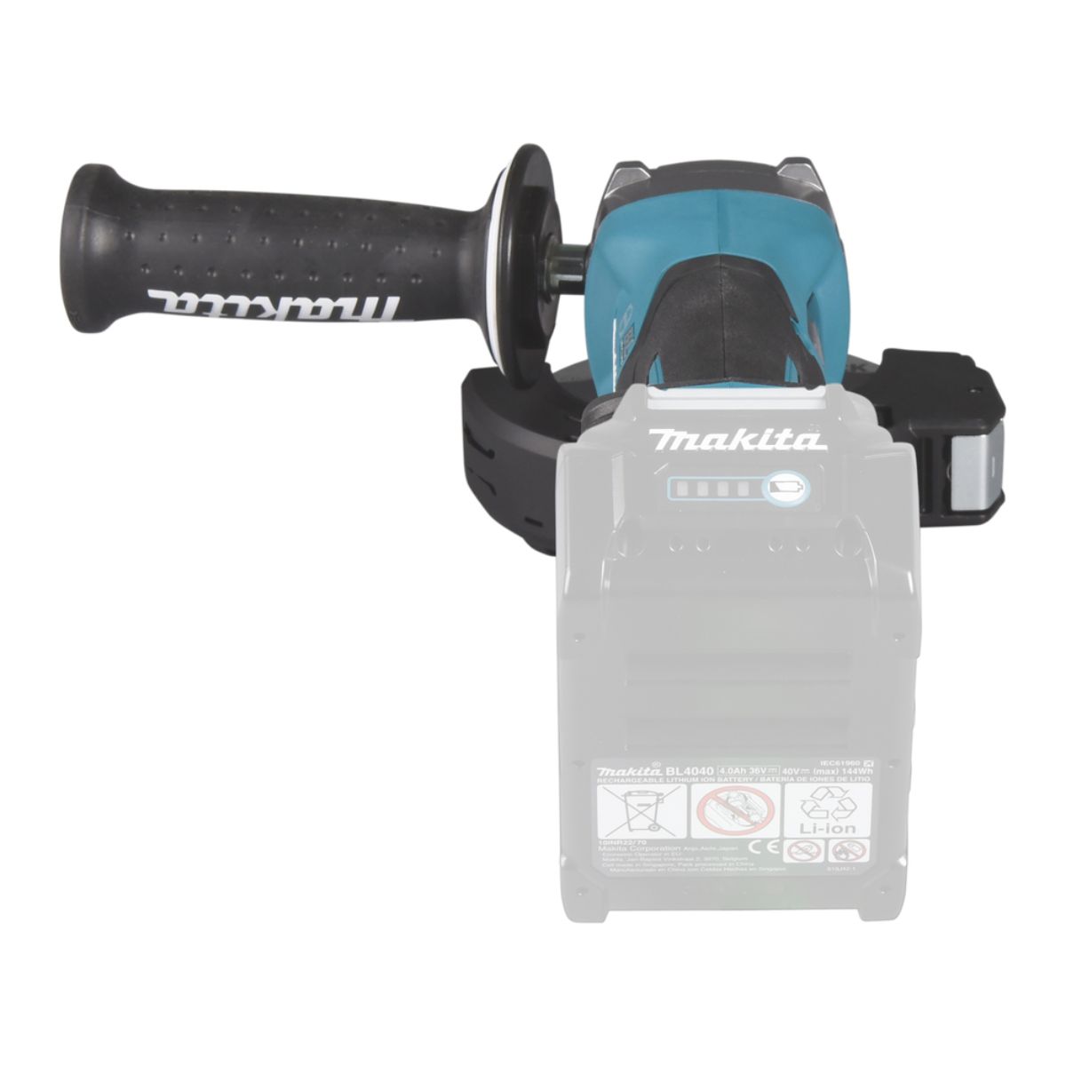 Makita Akku-Winkelschleifer 40V max. (ohne Akku, ohne Ladegerät) GA044GZ