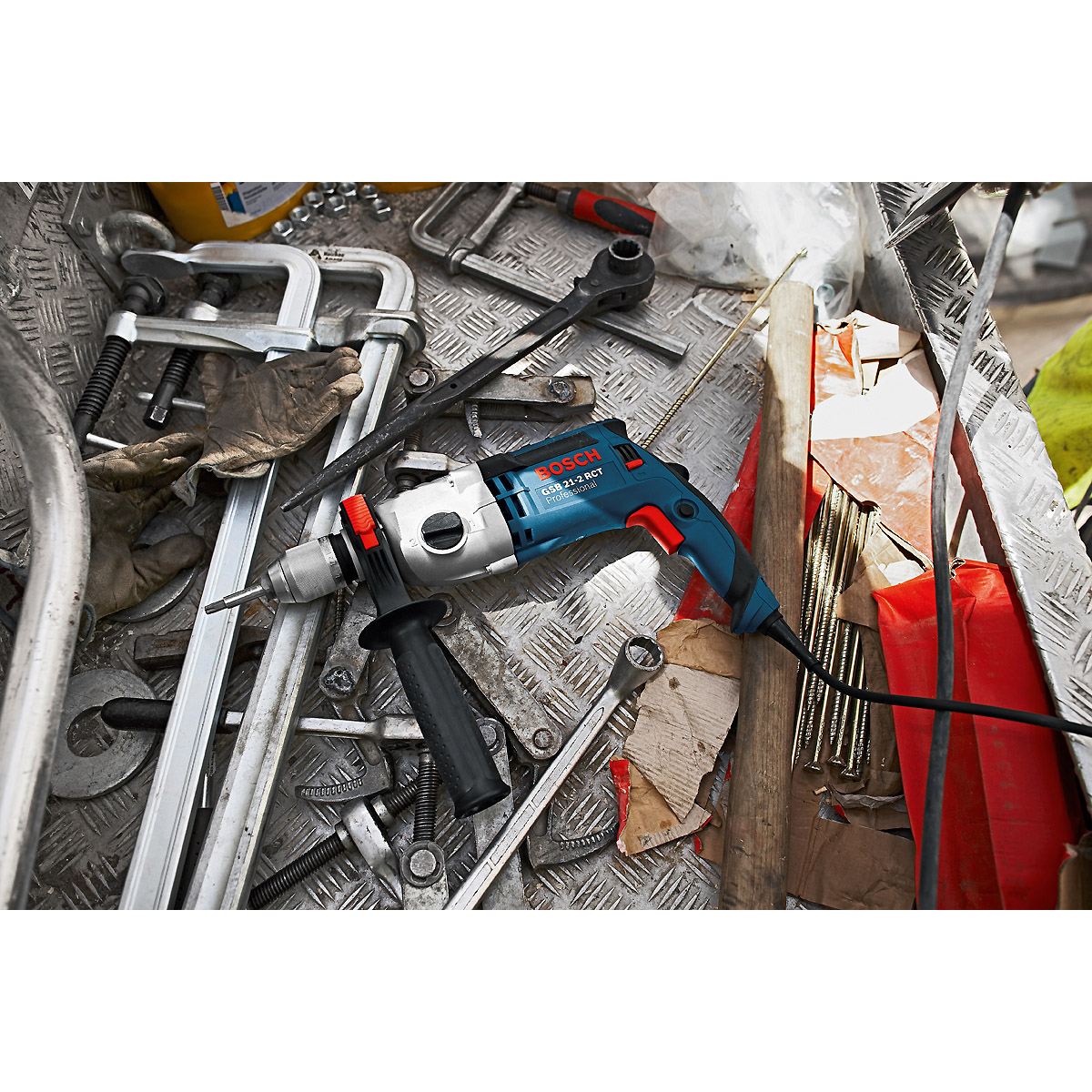 Bosch Schlagbohrmaschine GSB 21-2 RCT, mit Handwerkerkoffer