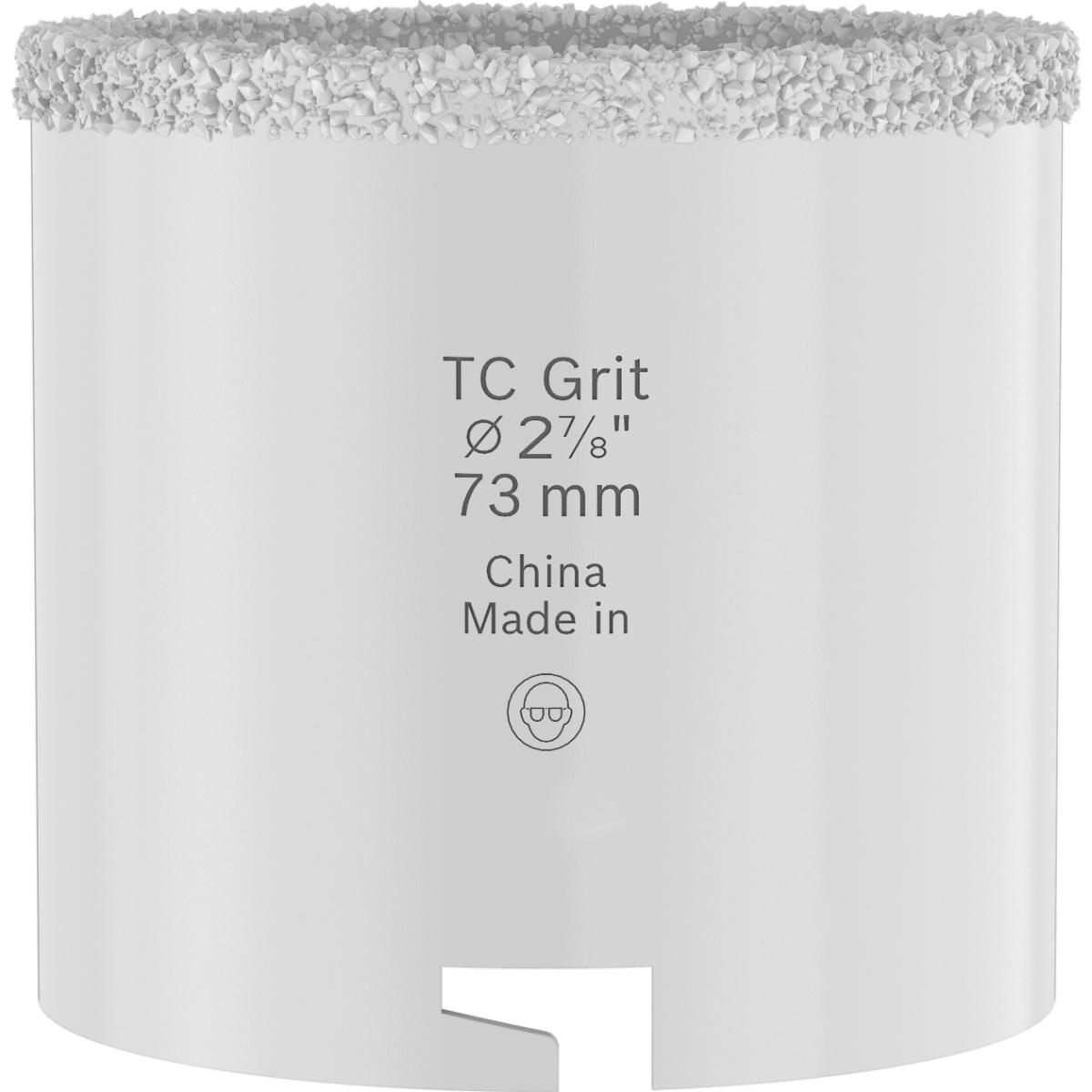 Bosch Brick and Soft Tile Lochsäge mit Aufsteckhalter, 73 x 60 mm