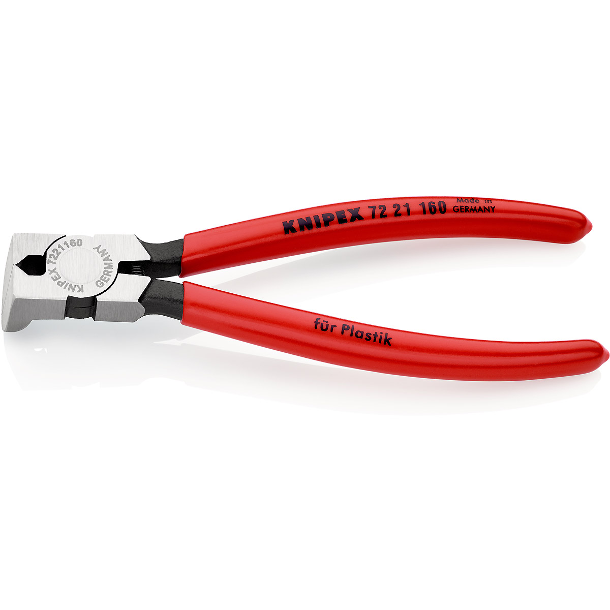 KNIPEX Seitenschneider für Kunststoff angewinkelt