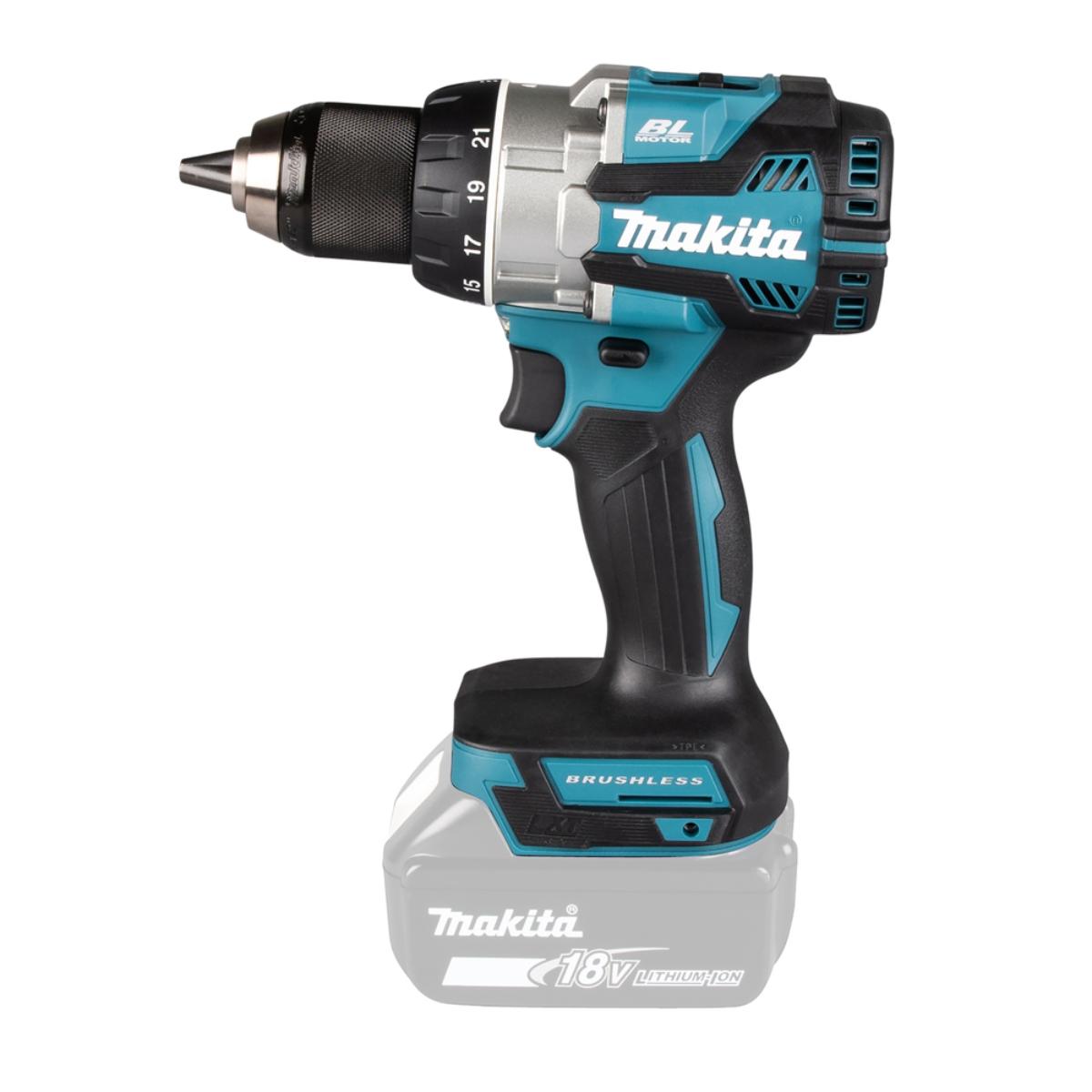 Makita Akku-Bohrschrauber LXT 18V - max. 110 Nm - 0-1.800 U/min - DDF489Z