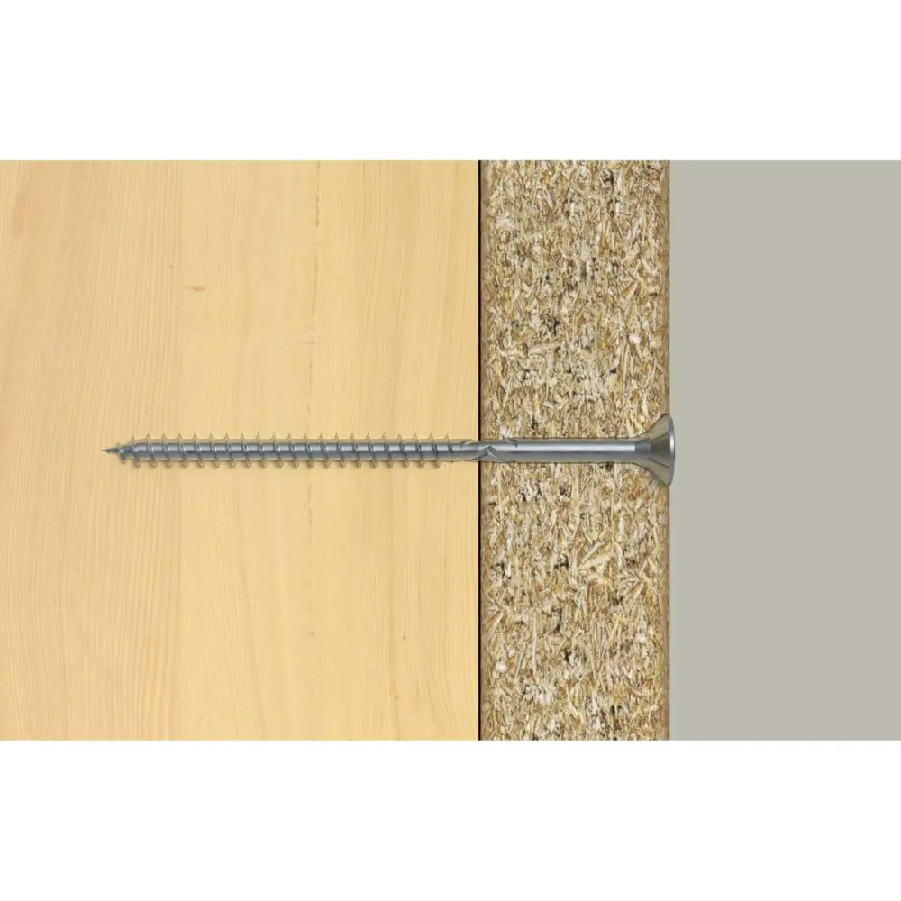 Fischer Spanplattenschrauben  3,0x40 ClassicFast FCF II CTP BC, Senkkopf, Innenstern TX, TG