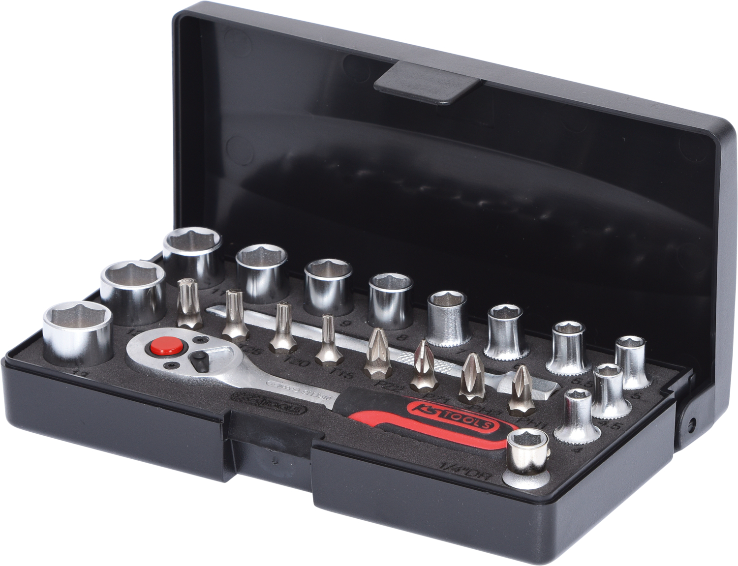 KS Tools 1/4" Steckschlüssel-Satz, 23-tlg