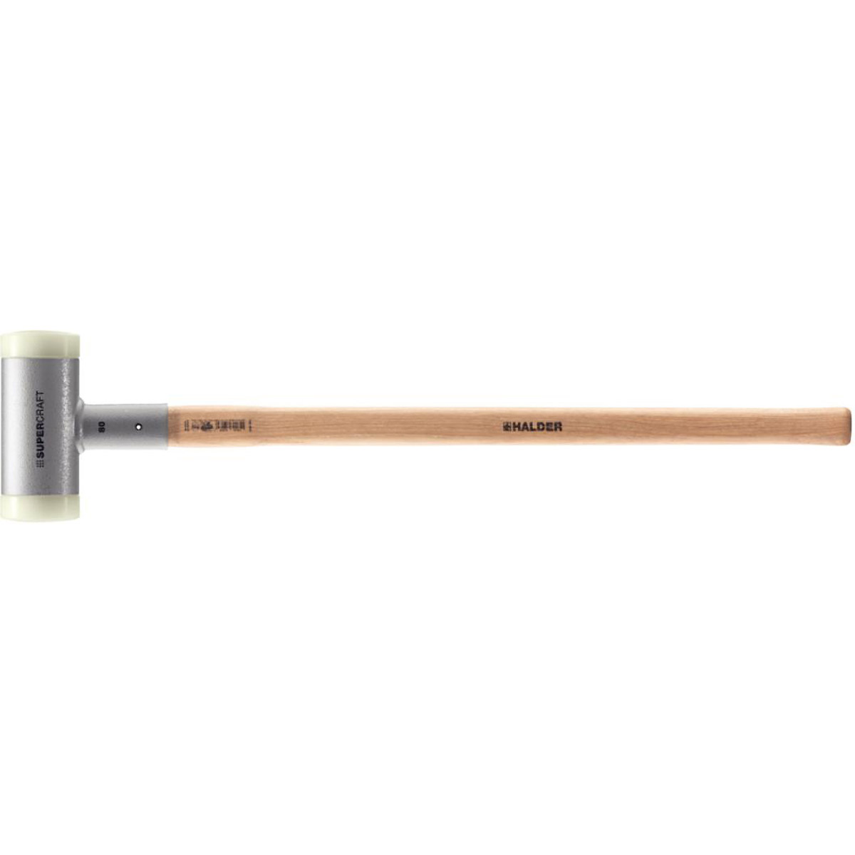 HALDER SUPERCRAFT - Vorschlaghammer mit schwingungsdämpfendem, ergonomisch geformtem Hickorystiel