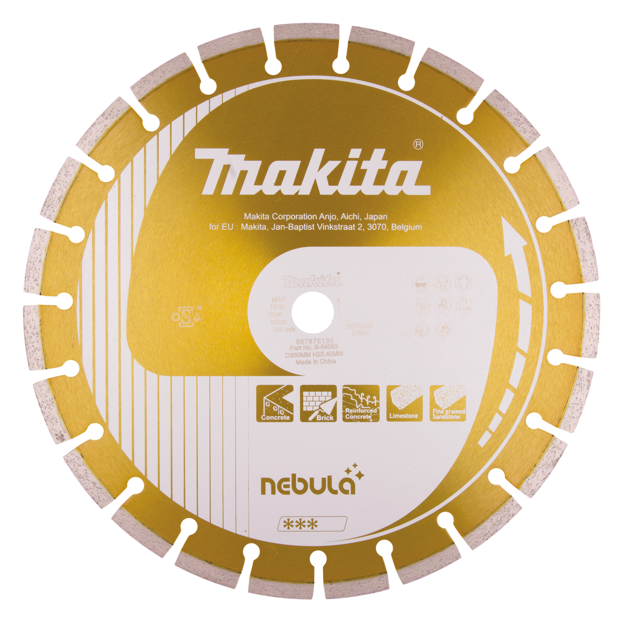 Makita Diamantsch. 350x25,4 Nebula - B-54053