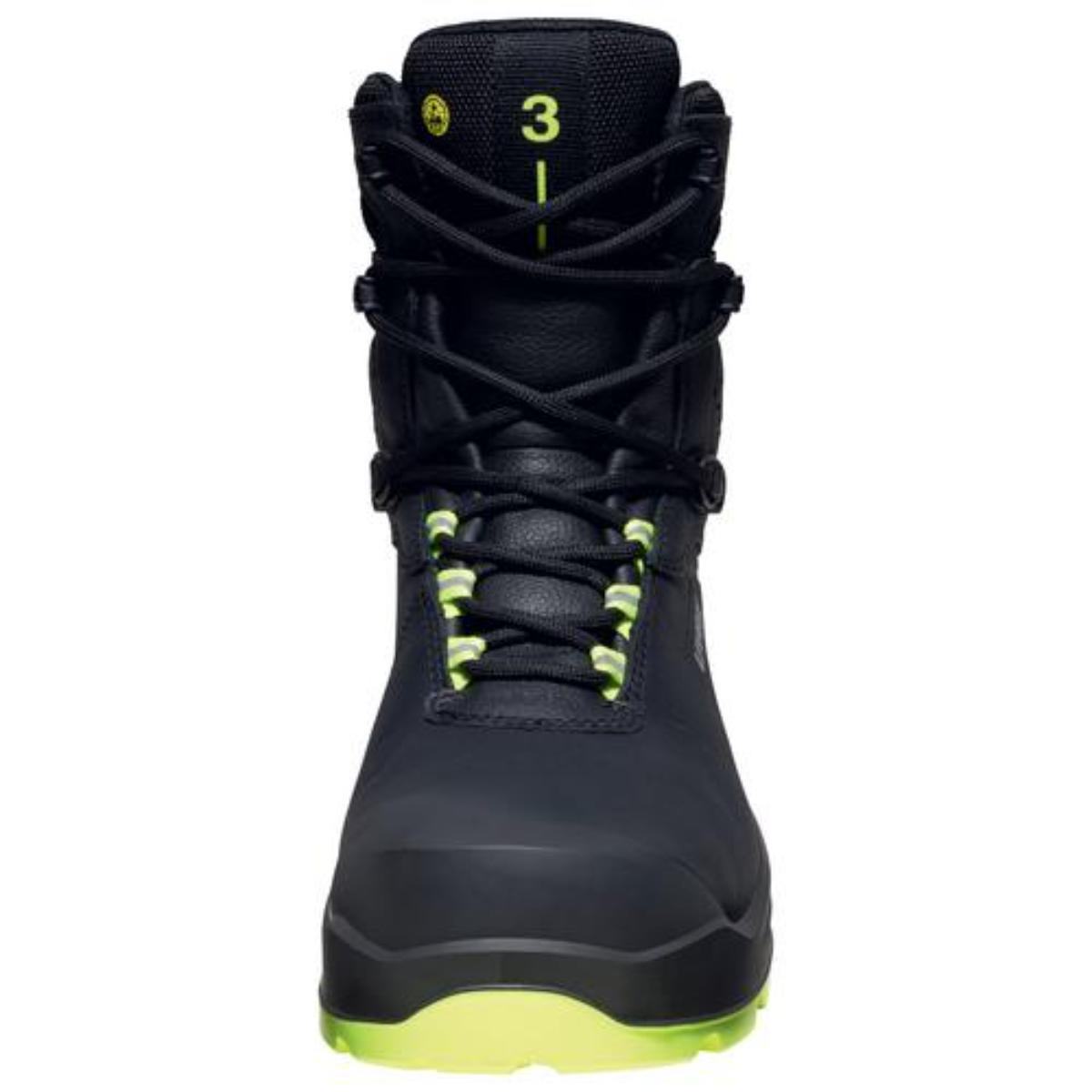 uvex 3 Sicherheitsschuh Stiefel S3, schwarz/gelb