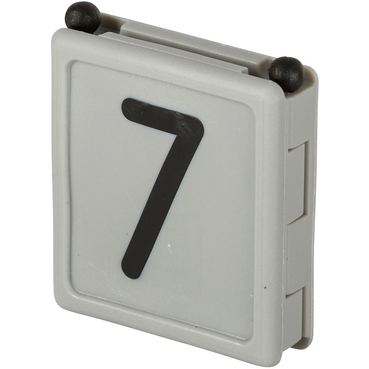 Kerbl Halsbandnummer DUO, 1-stellig 6er Pack