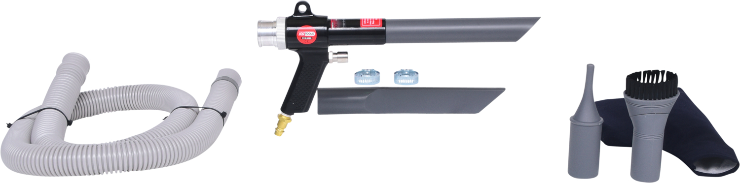 KS Tools Druckluft-Saug-Blaspistole, 145mm