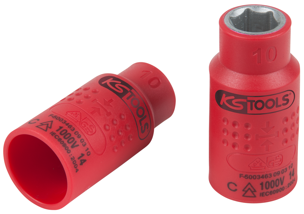 KS Tools 3/8" Isolierte Stecknuss, 6mm