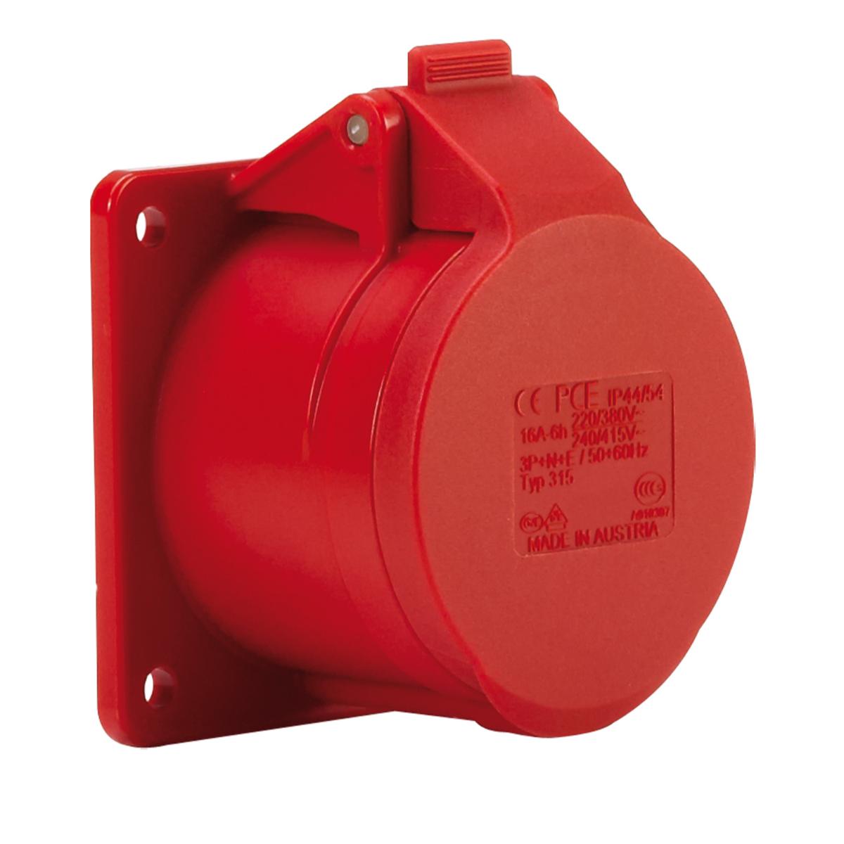 HEDI CEE-Einbausteckdose 400 V 5x16 A