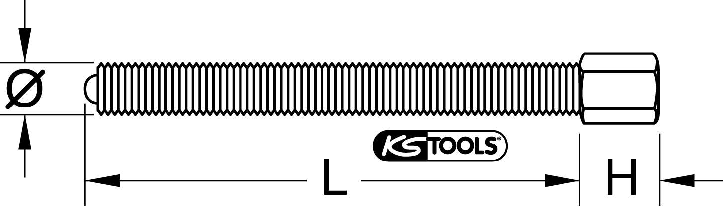 KS Tools Spindel