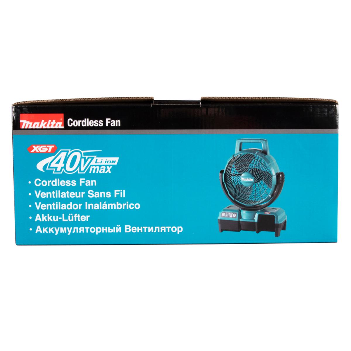 Makita Akku-Lüfter XGT - 40V max./230V - 8,2 m³/min - 3,16 m/s - 3-stufig - CF001GZ